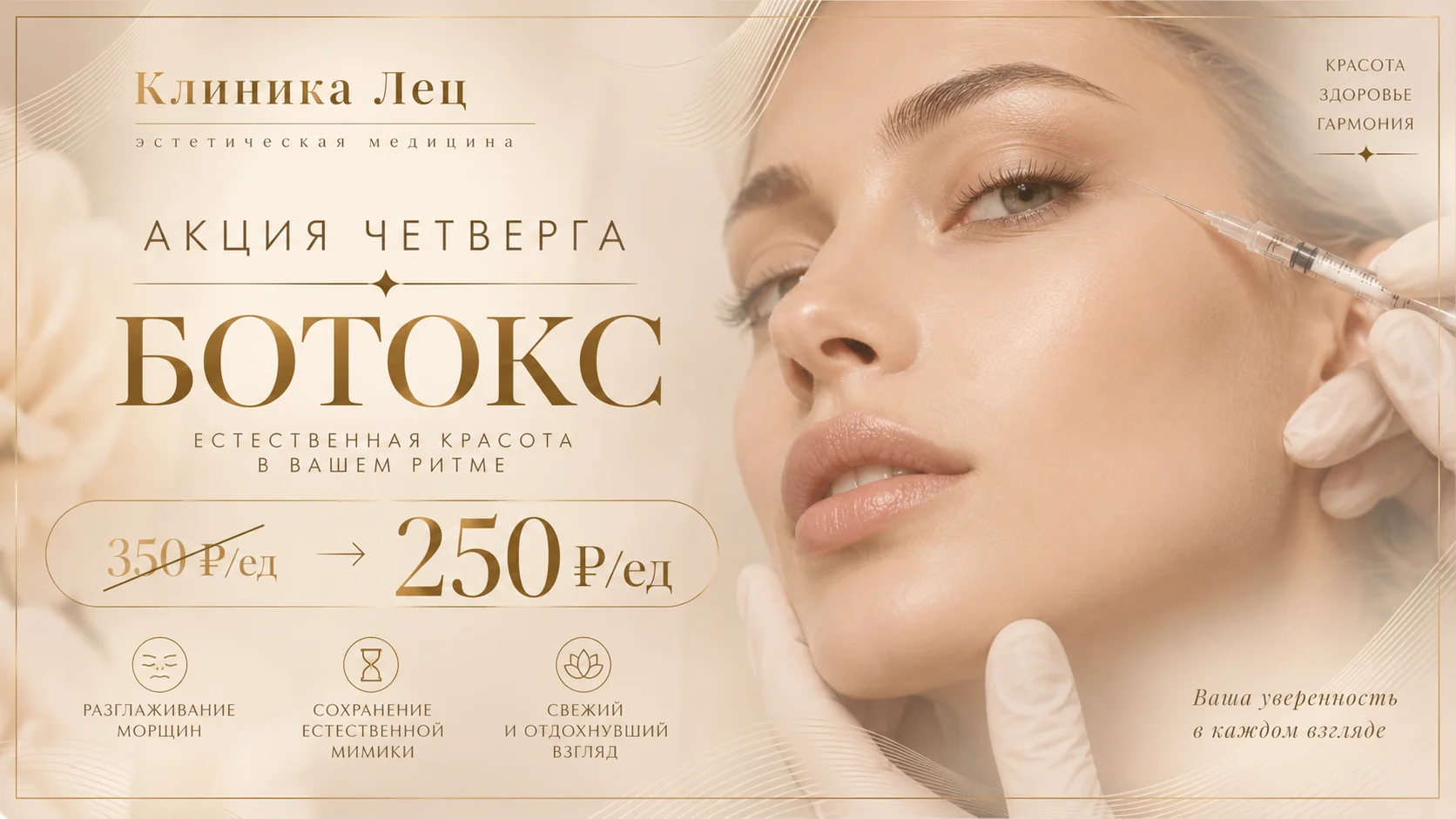 Акция клиники